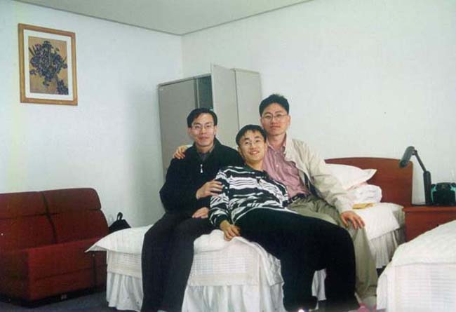 도착한 숙소에서 한 컷!